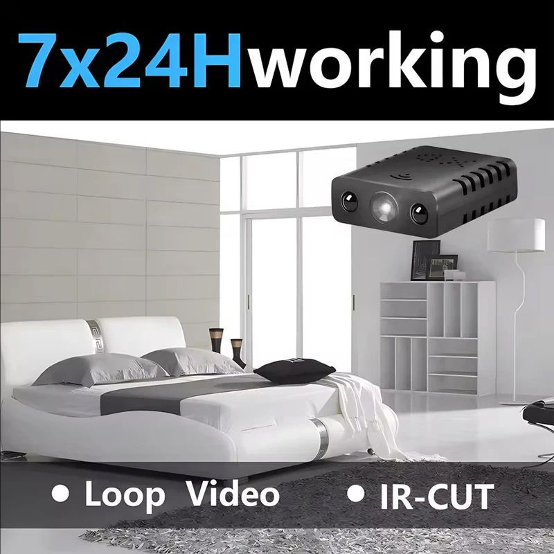 1080P HD Mini Camera XD Wireless WiFi Wire Camera Smart Home Security indoor Anti-theft IP Camera