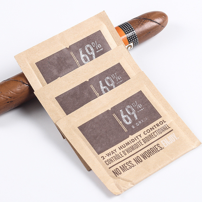 5bags/lot Genuine Professional Cigar Moisturizing Bag 8g 62~75% Humidity Bag Pack Cigars Humidifier