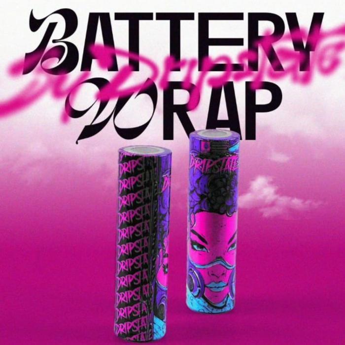 Wrap Battery Dripstate - Drip State Wrap Baterai 18650