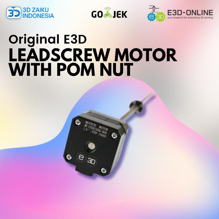 ORIGINAL E3D LEADSCREW MOTOR WITH POM NUT DARI UK