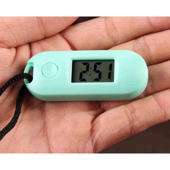 JAM DIGITAL LCD SAKU PORTABLE - JAM KANTONG GANTUNGAN KUNCI