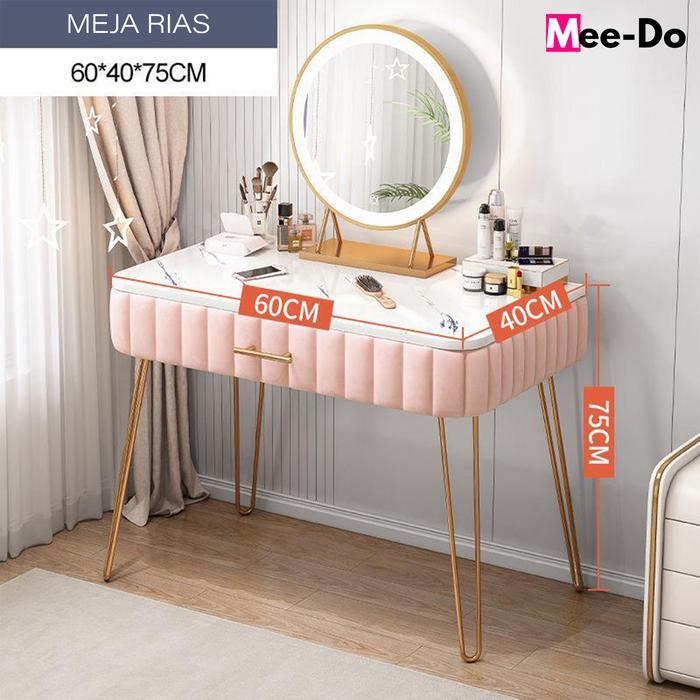Meja Rias Mee Do Lampu Cermin Dressing Table