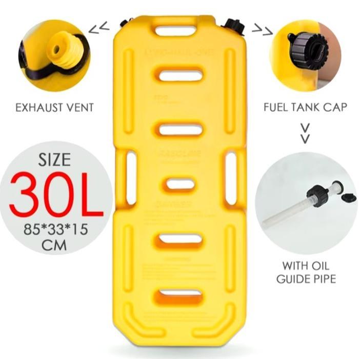 Jerry Can Long Haul 30 Liter Warna Kuning / Jerigen BBM , Solar , Bensin Longhaul Kapasitas 30L