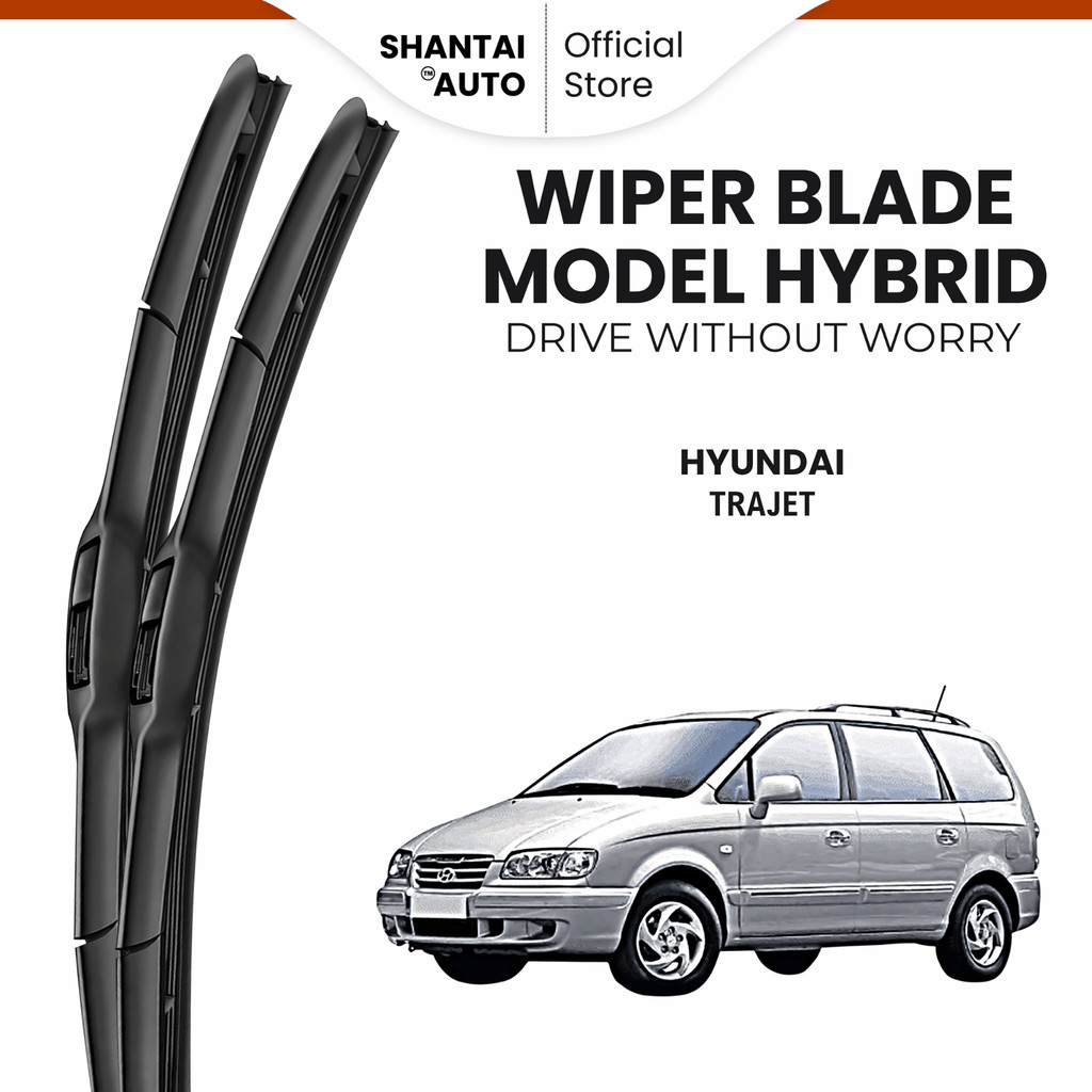 Wiper Hyundai Trajet Hybrid Kaca Depan Mobil