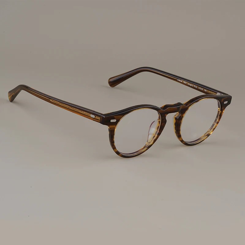 45 and 47 Size High Quality Handmade Vintage Round Gregory Peck Spectacle Glasses Frames Retro