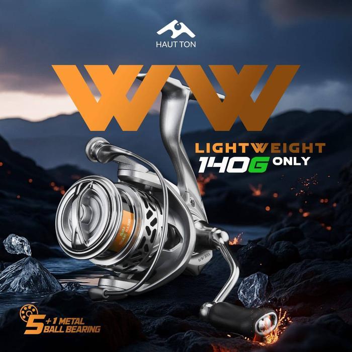 Reel Spinning Hautton White Whale (Carbon Body)