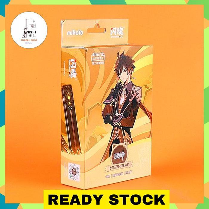 HOT SALE GENSHIN IMPACT GENIUS INVOCATION TCG ZHONGLI/KOKOMI/ALBEDO STARTER DECK VOL. 2 TERMURAH