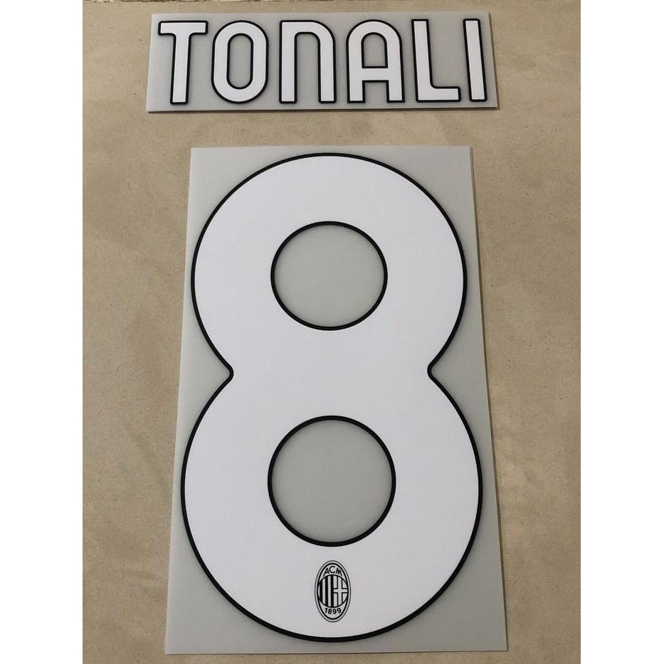 Nameset Original Tonali AC Milan Home & 3rd 2020-21