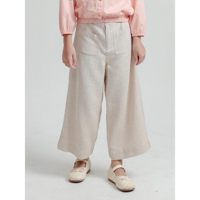 E-Girls Kiena Pants | Celana Panjang Anak - Warna Beige - Cream, XXS