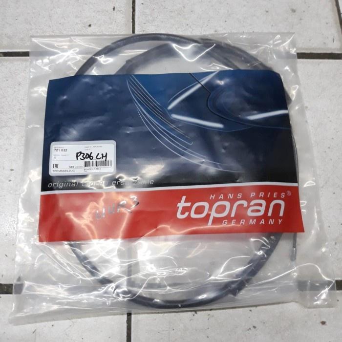 KABEL REM TANGAN PEUGEOT 306 MERK TOPRAN OK.