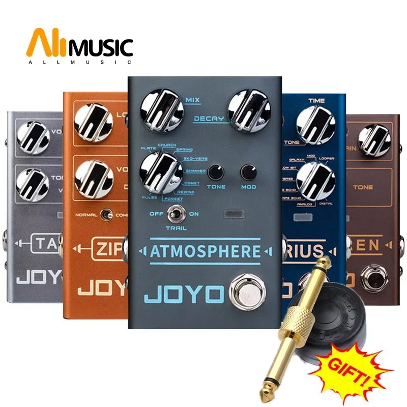 JOYO Electric Guitar Pedal TAUREN/TAICHI/ UZI/ZIP AMP/MAXI MUM/O.M.B/AQUARIUS/CAB BOX/VISION/NASCAR