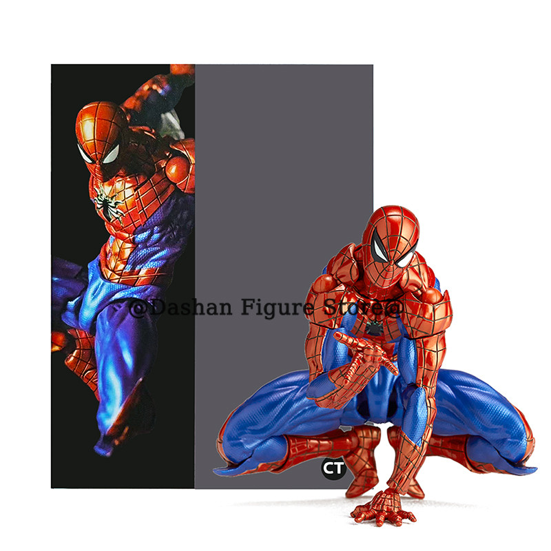 CT Toys Spider-Man 2.0 Action Figure AMAZING YAMAGUCHI Revoltech Spiderman Peter Parker Figures