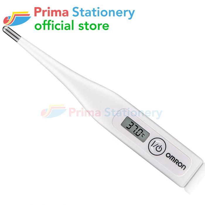 Termometer Digital Tahan Air Pengukur Suhu Tubuh Layar LCD Memori Hasil Terakhir Bebas Merkuri