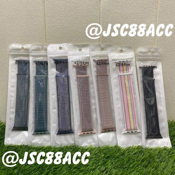 PROMO Strap Apple watch Series 6 44mm Nylon Woven Strap Band Original