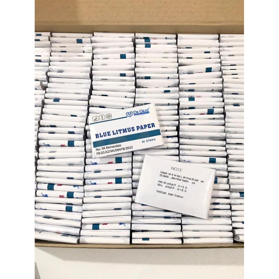 KERTAS LAKMUS MENGUKUR PH KERTAS MERAH BIRU / ASAM BASA