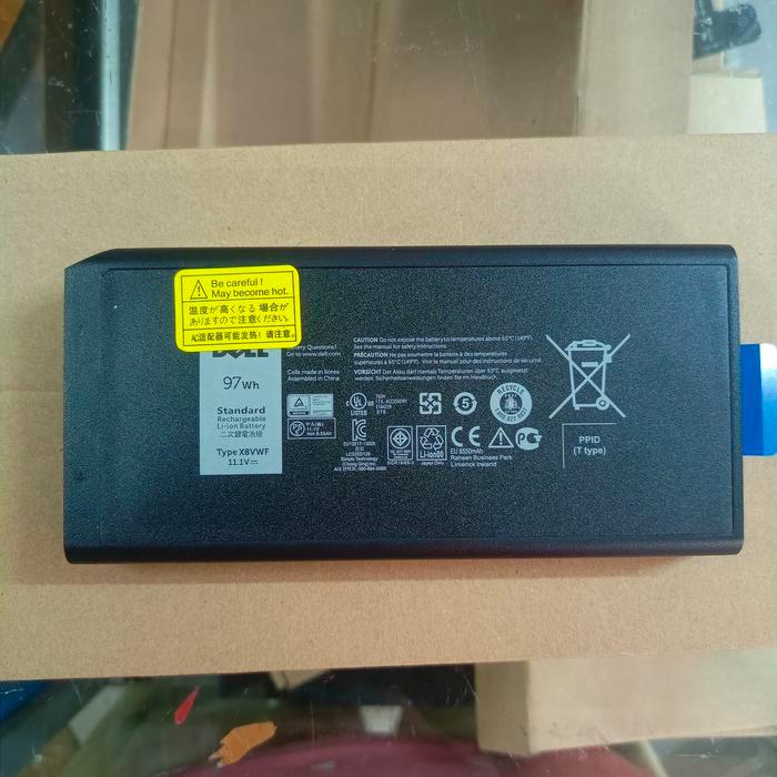 BATTERY BATERAI LAPTOP LATITUDE 14 RUGGED EXTREME 5404 E5404 7404 E7404 P45G P45G001 P46G P46G001