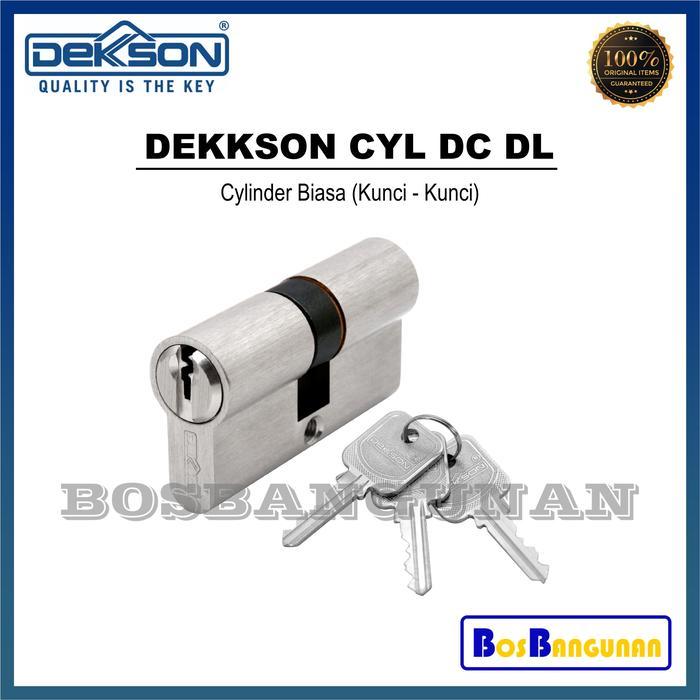 Cylinder Kunci Dekkson CYL DC DL / DOUBLE CYLINDER CYL DC DL SN - DEKKSON Cylinder Biasa (kunci -