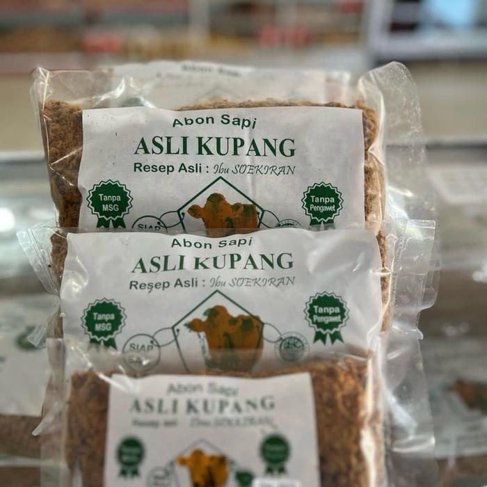 TERMURAH ABON SAPI 500gr IBU SOEKIRAN (HALAL) READY STOCK