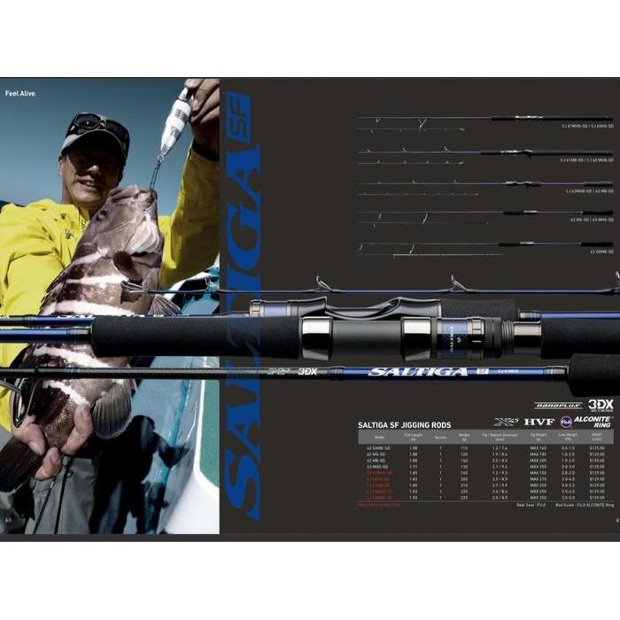 (PROMO) DAIWA SALTIGA SF CJ LJ 2021 JIGGING ROD JORAN PANCING