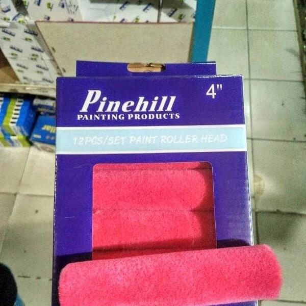 NEW Bulu roll kapal pinehill merah / cat minyak / cat kapal