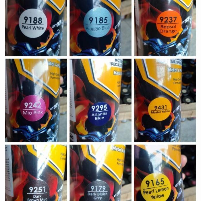 NEW Pilox Pilok Diton black metallic 9239 diton premium hitam kilap 400cc