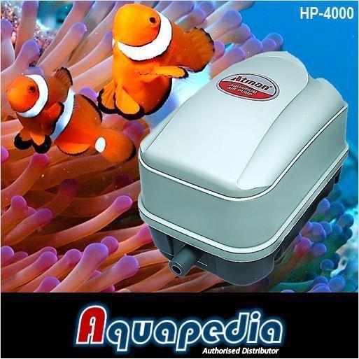 Atman HP-4000 Pompa Udara Air Pump Blower Aquarium/Kolam Atman HP4000