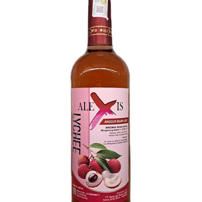 Premium Alexis Lychee / Anggur Rasa Buah Leci 600Ml Original