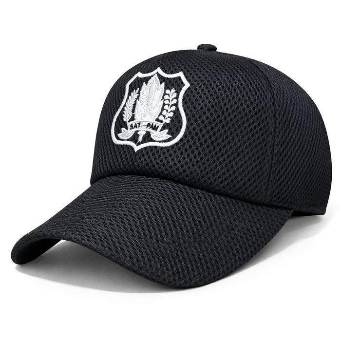 Jaya Raya Full Topi Polos Warna Hitam Serbaguna dengan Kemasan Dus Full Hitam Free Packing Dus - Sat