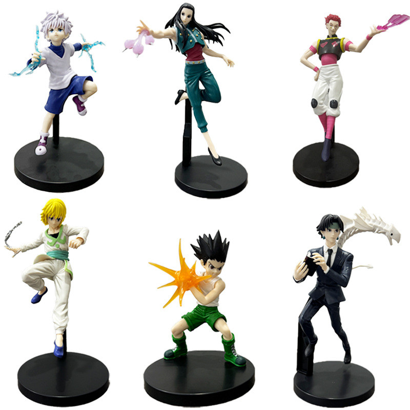 Anime HUNTERHUNTER VIBRATION STARS Figure Chrollo Lucilfer Action Figure PVC Toys Gift Collection