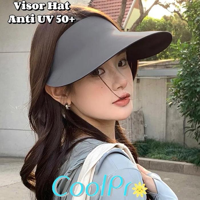Wilson - Topi Olahraga Unisex Anti Uv Upf50 / Topi Sport Golf Jogging