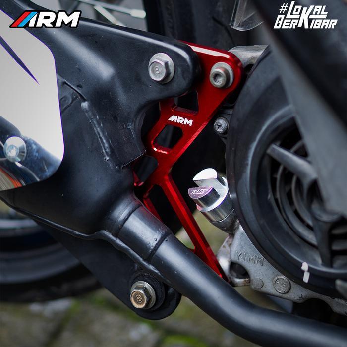ARM BRACKET KNALPOT MIO FULL CNC