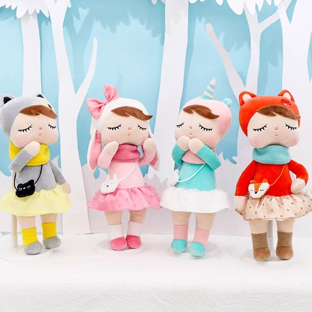 Metoo Doll Plush Toys Cute Rabbit Animals Beautiful Dreamy Angela Stuffed Toy Birthday Gifts for