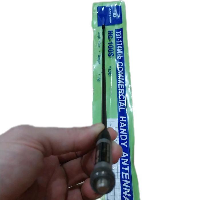 Ada Stok antena ht jarak jauh HC100S VHF D ANTENNAORIGINAL kualitas premium buat motorola cp1300
