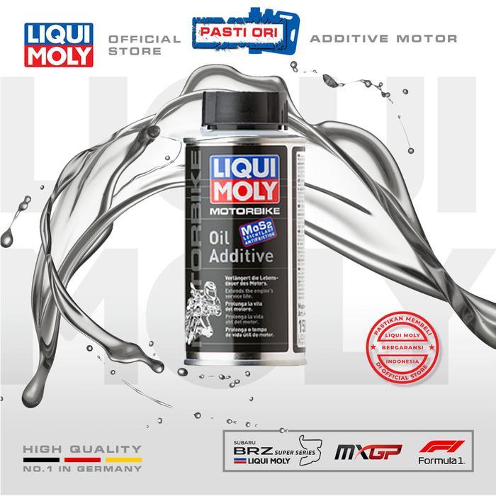 Liqui Moly Motorbike Oil Additive 120 ML - Additive Oli 1580
