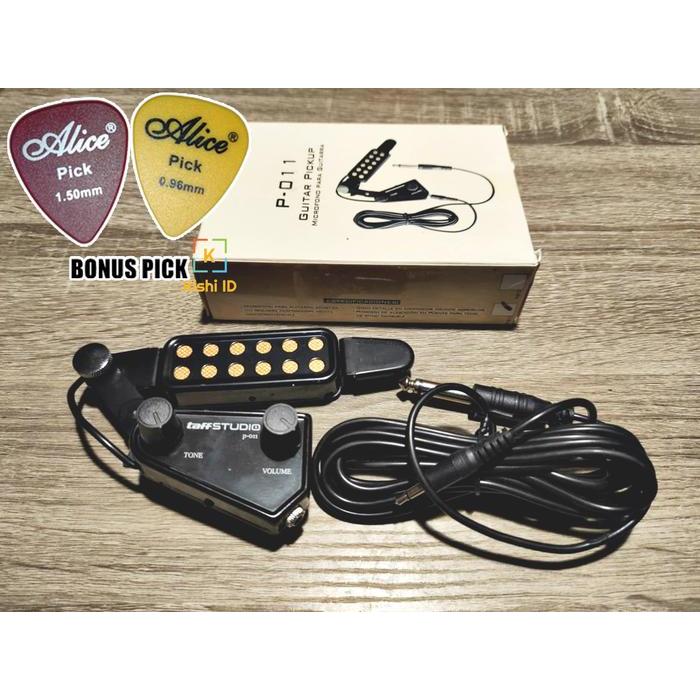 Pickup P-011 Spull Mic Gitar Akustik Tempel