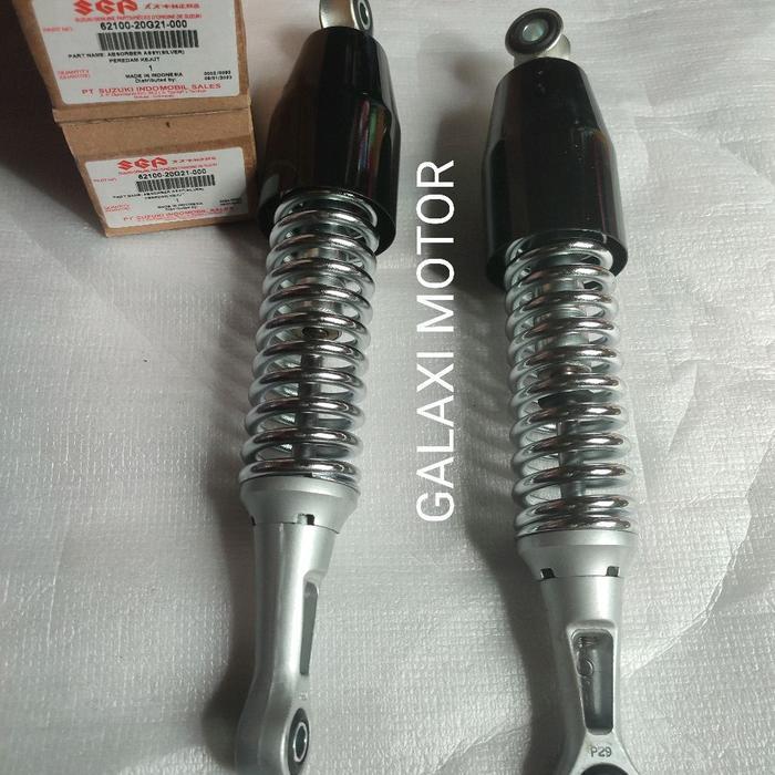 SUZUKI GENUINE PART SHOCK BELAKANG SUZUKI SHOGUN 125 R, SATUAN ATAU PER PCS, DENGAN NOMOR PART