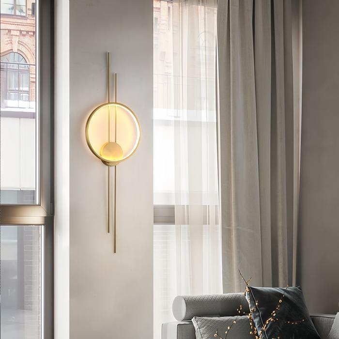 Lampu dinding led kamar tidur aesthetic lampu wall moulding hias ruang tamu hiasan dinding tempel
