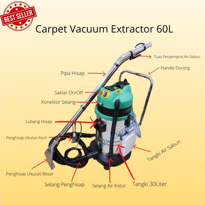 Carpet Cleaner / Vacuum Extractor Mesin Pembersih Karpet