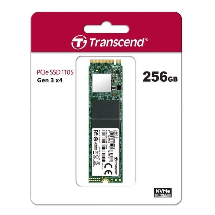 TERLARIS SSD Transcend M.2 NVME 256GB - TS256GMTE110S