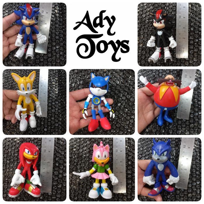Hot Sale Sonic The Hedgehog Figure Satuan 10-12Cm