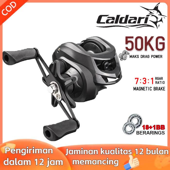 CALDARI LURE BAITCAST REEL ALAT PANCING MURAH REEL PANCING AI2000 MESIN PANCING BAITCAST REEL LURE