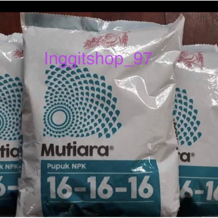 BISA COD pupuk npk 16 16 16 mutiara 1kg
