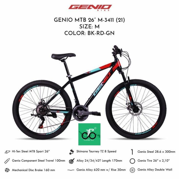 Sepeda MTB 26" Genio M3411