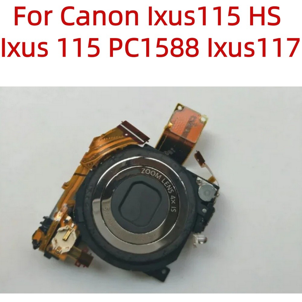 Yrepair-For Canon Ixus115 HS Ixus 115 PC1588 Ixus117 Camera Zoom Lens Set Without CCD Origianl