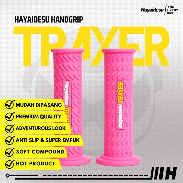 Hayaidesu Handgrip TRAXER - Hand Grip Trail & Supermoto KLX , CRF , WR , KTM , Husqvarna