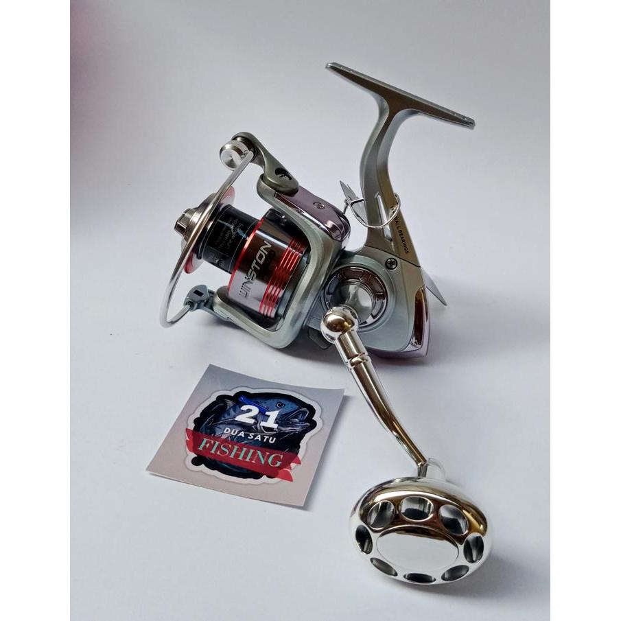 Gulungan Pancing Ril Rel Reel Versus Ss Winston 12Bb-3000-Rell Tangguh