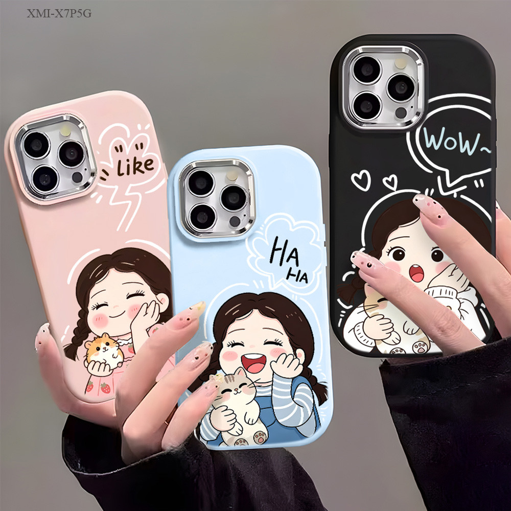 Casing Hp Untuk Xiaomi Redmi Poco M7 C85 C71 F7 15 15C 13X A5 X7 Pro 4G 5G Phone Case Soft Kesing FA