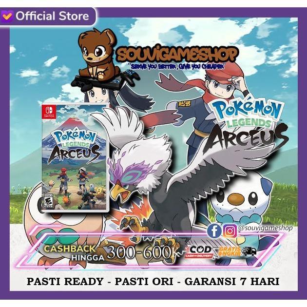 Termurah Promo Nintendo Switch Pokemon Legends Arceus English