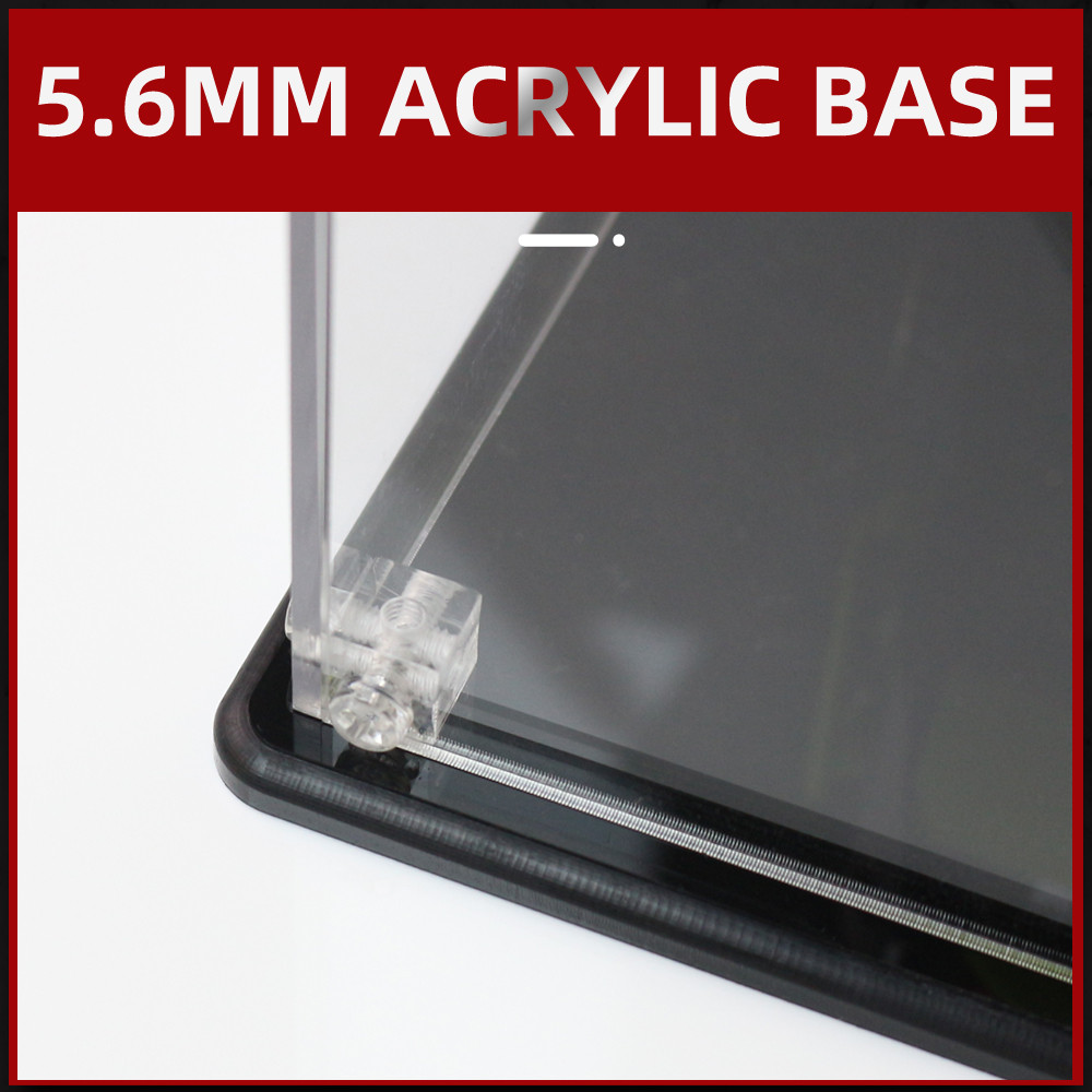 Acrylic Display Box for Lego 75810 The Upside Down Dustproof Clear Display Case Model storage box