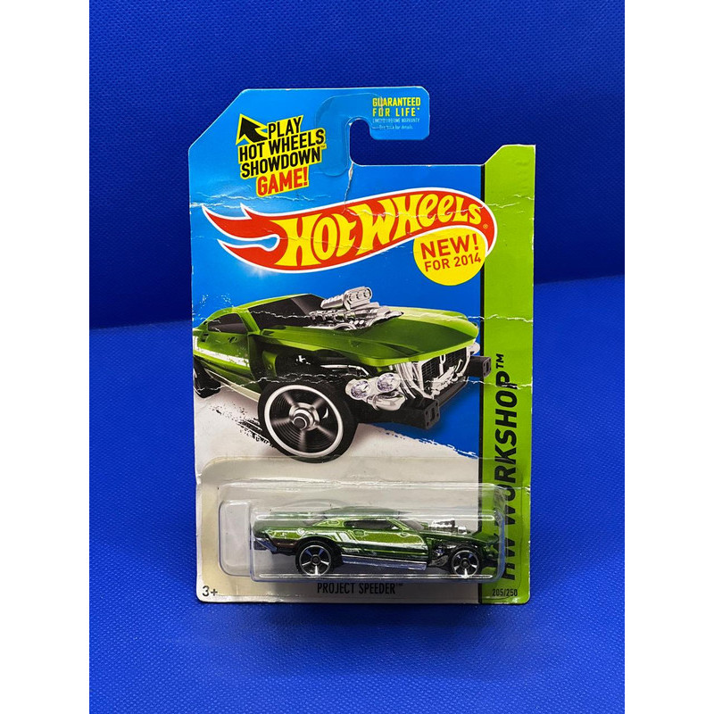 Hot Wheels Project Speeder Green Bagus Untuk Balap
